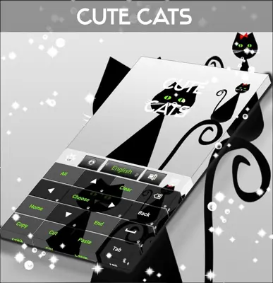 Cute Cats Keyboard android App screenshot 0