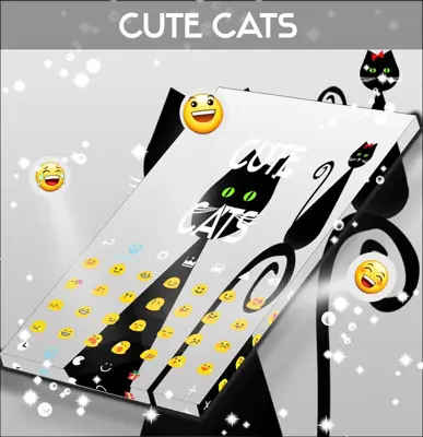 Cute Cats Keyboard android App screenshot 2